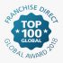 Franchise Direct Top 100 Global Award
